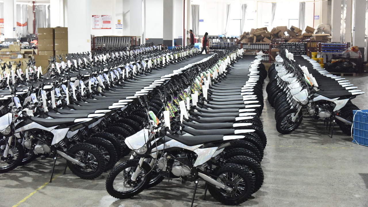 imported Chinese dirt bike