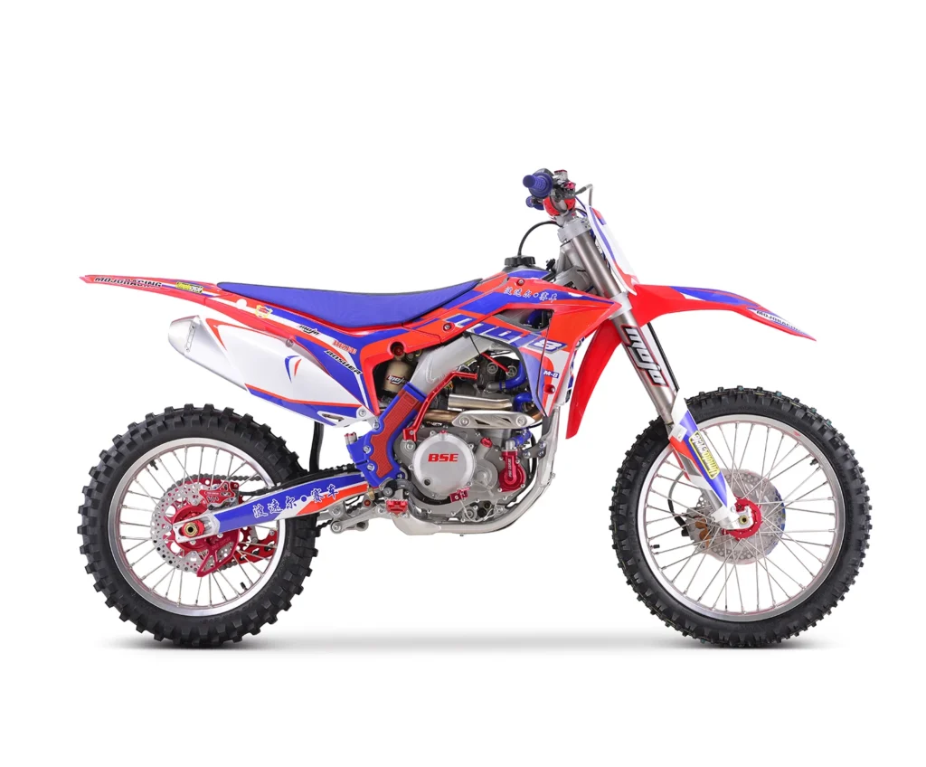 Moto de trilha enduro BSE M8 450cc